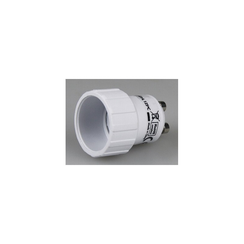 Chilitec GU10 auf E14 Lampensockel/Adapterl "GU10-E14"