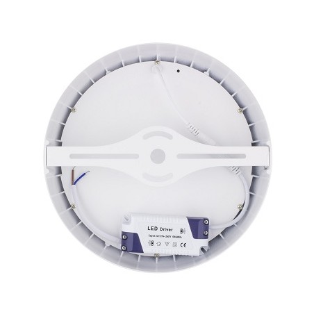 LEDKIA LED Aufbau-Unterbau Leuchte "RD24", 24W, 30cm | 4230