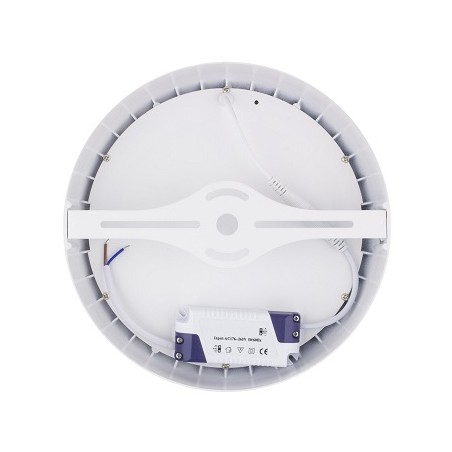 LEDKIA LED Aufbau-Unterbau Leuchte "RD12", 12W, 17cm | 4228