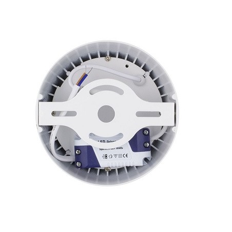 LEDKIA LED Aufbau-Unterbau Leuchte "RD6", 6W, 12.5cm | 4227