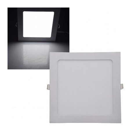Chilitec LED Einbaupanel "QCP-22Q", 18W, 22.5x22.5cm | 3564