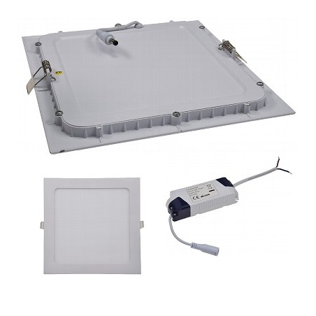 Chilitec LED Einbaupanel "QCP-22Q", 18W, 22.5x22.5cm | 3564