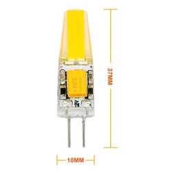 MENGS LED-Stiftsockellampe G4, 12V AC/DC, 3W, SMD LED 2