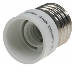 Chilitec E27 auf E14 Lampen...