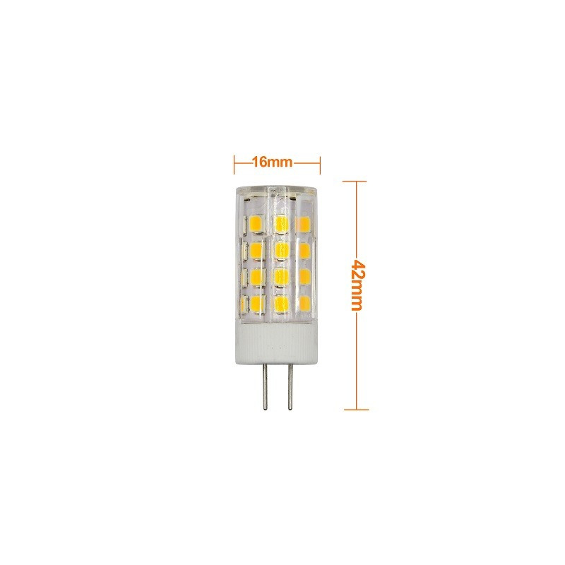 MENGS LED-Stiftsockellampe G4, 4W, 12V AC/DC, 36 LED