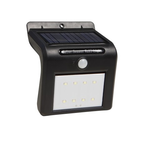 McShine LED Solar-Wandleuchte "L250", PIR, 8 LEDs
