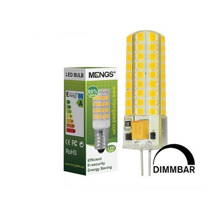 MENGS LED-Stiftsockellampe G4, 12V AC/DC, 7W, dimmbar