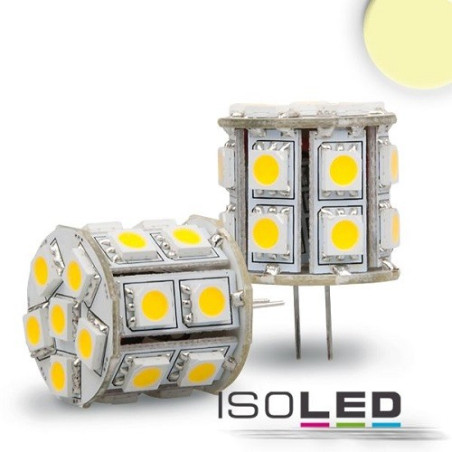 Isoled LED-Stiftsockellampe G4, 12V AC/DC, 4W, 20 LED