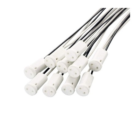 PB G4-Sockel oder Fassung, 12-250V, max. 2A/24W, schwarz