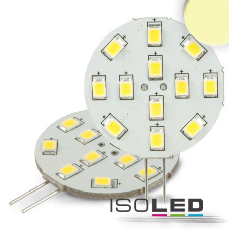 Isoled LED-Stiftsockellampe G4, 12V AC/DC, 2W