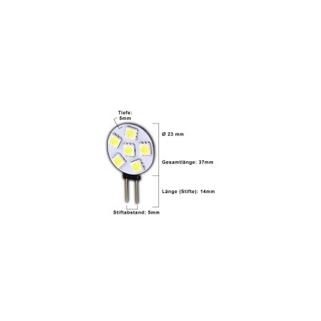 PB LED-Stiftsockellampe G4, 12V DC, 0.75W