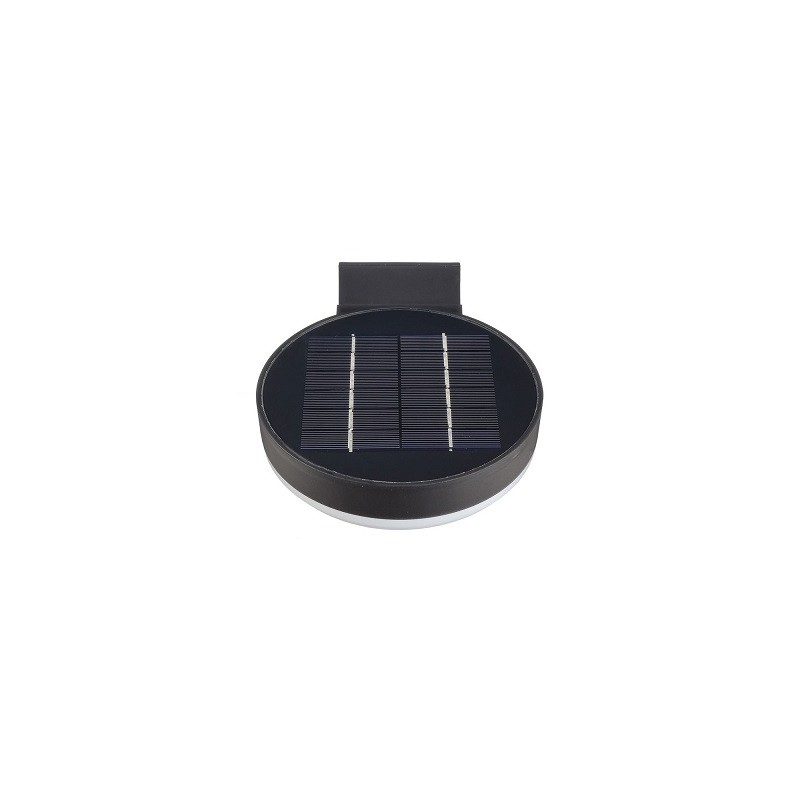 OPTONICA LED Solar-Wandleuchte "SWLRing", PIR, LED-Ring