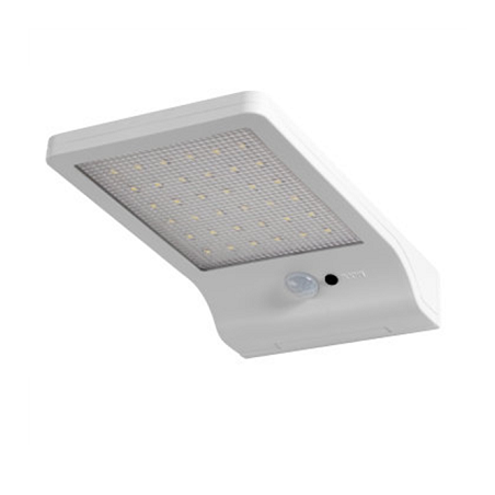 LEDVANCE LED Solar- Wandleuchte "DLS-320", PIR, 36 LEDs