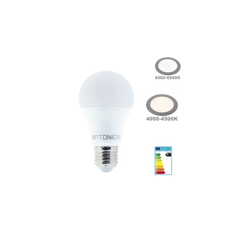 OPTONICA E27 LED Lampe, Birne "PROF-15W", A65, 15W, matt