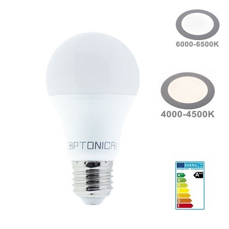 OPTONICA E27 LED-Lampe, Birne "PROF-10W", A60, 10W, matt