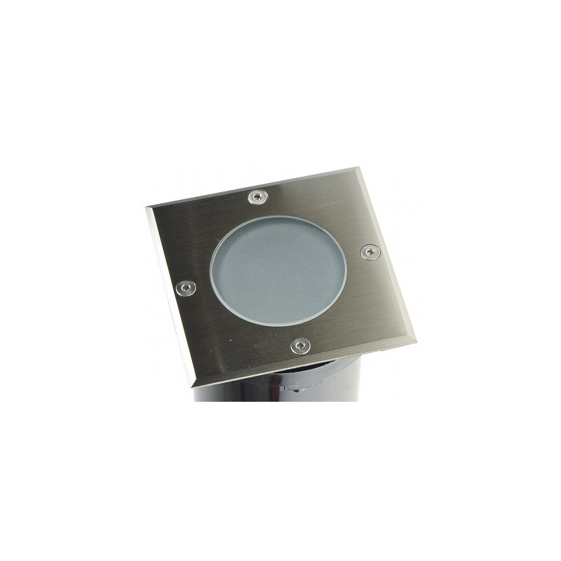 Chilitec LED-Bodenleuchte "BEL Uni GU10", eckig, 10.3 x 14cm