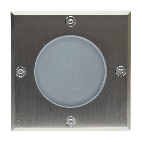 Chilitec LED-Bodenleuchte "BEL Uni GU10", eckig, 10.3 x 14cm