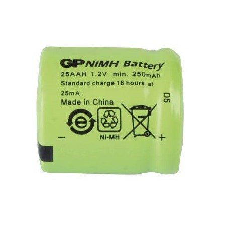 GP 1/3 AA Akku 250mAh, 1/3 AA-Micro, 1.2V