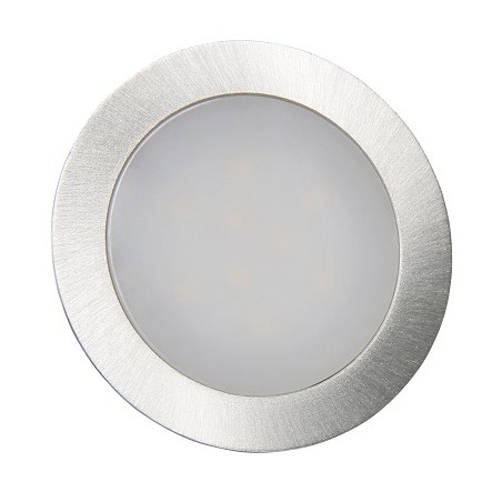 McShine LED Einbau-Möbelleuchte "Fine", 12V, 0.5W, Ø5.5/0.8cm