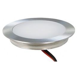 McShine LED Einbau-Möbelleuchte "Fine", 12V, 0.5W, Ø5.5/0.8cm 2