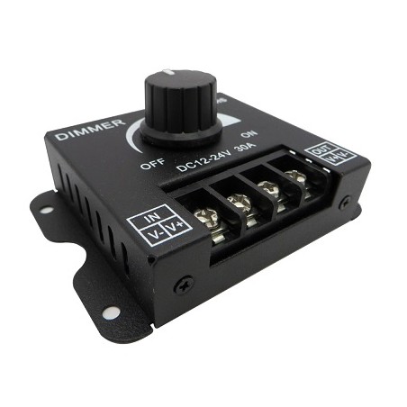 PB Single PWM-Drehdimmer für div. Anwendungen, 12-24V, 8A