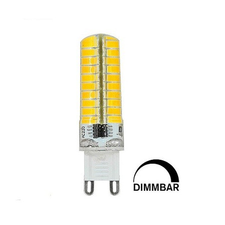 MENGS LED-Stecksockellampe G9, 7W, dimmbar