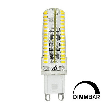 MENGS LED-Stecksockellampe G9, 6W, dimmbar