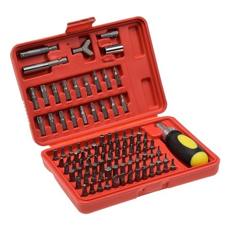 Chilitec Bitsatz "Multi Box 101" mit Ratschen-Schraubendreher