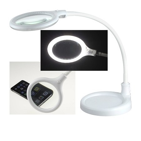 Chilitec LED-Lupenleuchte "CT-LL48", 3 Dioptrien, 6W, 30 LEDs | 4308