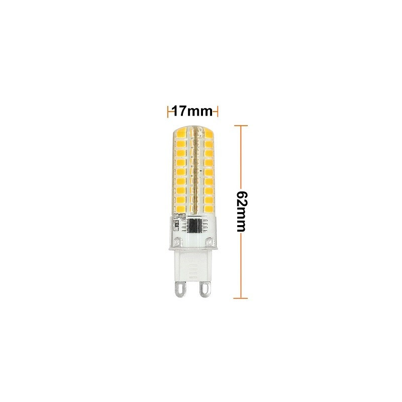 MENGS LED-Stecksockellampe G9, 7W