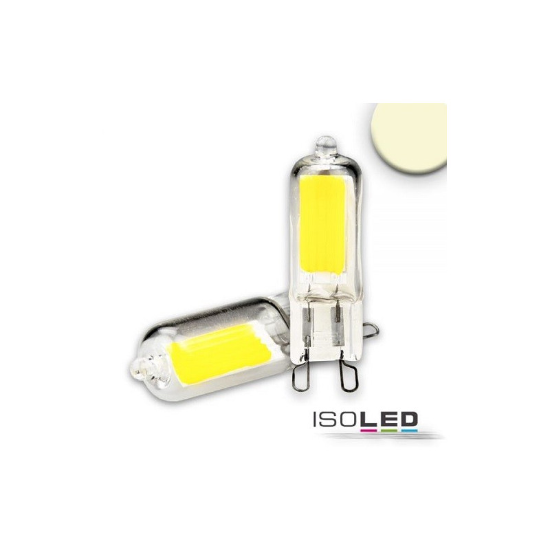 Isoled LED-Stecksockellampe "Mini" G9, COB, 2.0W