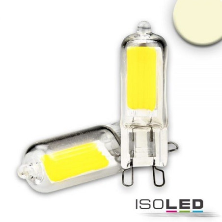 Isoled LED-Stecksockellampe "Mini" G9, COB, 2.0W