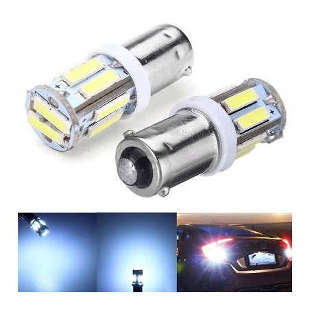 HM LED Lampe BA9s T11 T4W, 12V DC, 1W, 10 LED