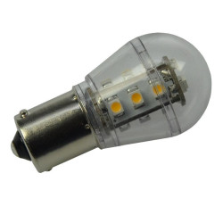 David Com. BA15s LED Lampe, 1.6W, 10-30V, 15 LED's, dimmbar