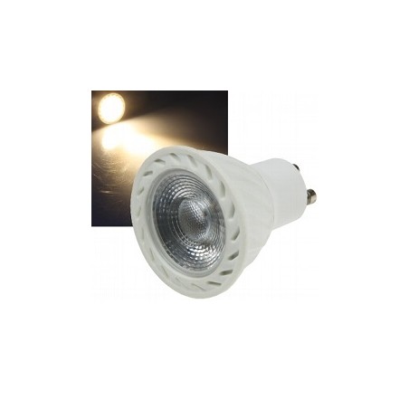 Chilitec LED Lampe, COB Strahler GU10 "H60", 7W, dimmbar